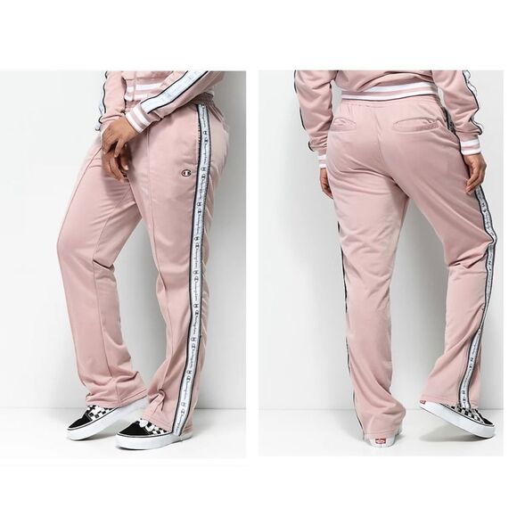 CHAMPION “Dream Pink” TRACK PANTS - Picture 1 of 1